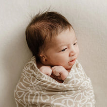 Load image into Gallery viewer, BO & KO Aotearoa Koru Pēpi Wrap - Mocha