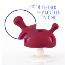 Load image into Gallery viewer, Mombella Mushroom Soothing Teether - Choose Your Colour