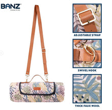 Load image into Gallery viewer, Banz Large Picnic Blanket - Monstera Pink