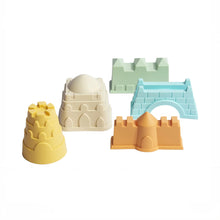 Load image into Gallery viewer, Playground Silicone Sand Castle Moulds 5 piece