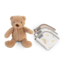 Load image into Gallery viewer, The Little Linen Company Plush Toy & Washers - Nectar Bear