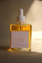 Load image into Gallery viewer, Mama + Me Nourish + Replenish Growing Mama Belly Oil