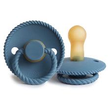 Load image into Gallery viewer, Frigg Latex Rope Pacifier 2 pack - Ocean View
