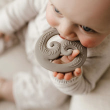 Load image into Gallery viewer, BO & KO Baby Koru Teether - Olive