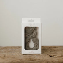 Load image into Gallery viewer, BO & KO Baby Tiki Teether - Olive