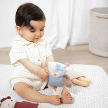 Load image into Gallery viewer, Living Textiles Knitted Animal Soft Toy - Ollie the Owl