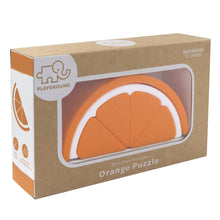 Load image into Gallery viewer, Playground Silicone Orange Puzzle