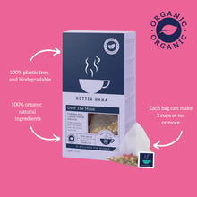 Load image into Gallery viewer, HotTea Mama - Over The Moon Menstruation Organic Tea (Caffeine Free)