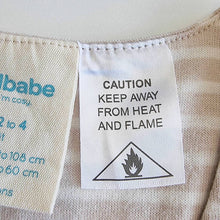 Load image into Gallery viewer, Woolbabe Summer Weight Sleeping Bag - Pebble Wilderness - 2-4 yrs