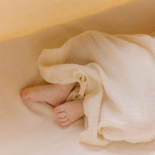 Load image into Gallery viewer, Nature Baby Merino Pointelle Gown - Natural