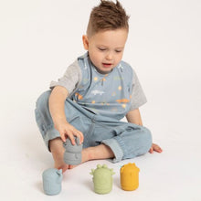 Load image into Gallery viewer, All4ella Recycled Pouch Bib - Crocodile