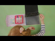 Load and play video in Gallery viewer, Floss & Rock Chalk Board Sketchboard - Construction