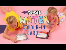 Load and play video in Gallery viewer, Floss &amp; Rock Magic Colour Changing Water Cards - Pets
