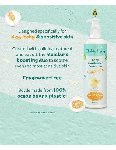 Childs Farm Oat Derma Moisturiser 250ml – Babylove Ltd