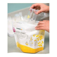 Load image into Gallery viewer, Medela Quick Clean Microwave Bags 5 pack - Sanitises in 90 seconds!
