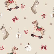 Load image into Gallery viewer, Child of Mine Christmas Bamboo PJ's - Vintage Rocking Horse