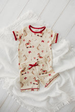 Load image into Gallery viewer, Child of Mine Christmas Bamboo PJ's - Vintage Rocking Horse