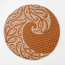 Load image into Gallery viewer, BO & KO Baby Māori Inspired Playmat - Rust