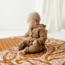 Load image into Gallery viewer, BO & KO Baby Māori Inspired Playmat - Rust