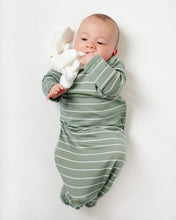 Load image into Gallery viewer, Babu Merino Bundler Sleep Sack - Periwinkle Stripe