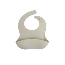 Load image into Gallery viewer, Petite Eats Silicone Bibs - Choose Your Colour