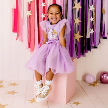 Load image into Gallery viewer, Designer Kidz Unicorn Sequin Tutu Dress - Lavender - Size 3