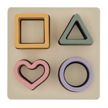 Load image into Gallery viewer, Playground Silicone Shape Puzzle - Rose