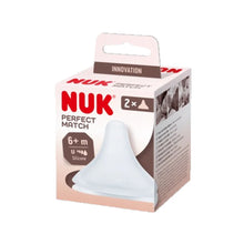 Load image into Gallery viewer, NUK Perfect Match Teats (2 Pack) - Choose your size