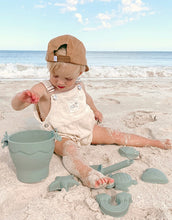 Load image into Gallery viewer, Playground Silicone 8pc Bucket & Spade Set - Light Sage