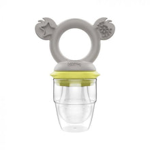 Load image into Gallery viewer, Cherub Baby Silicone Fresh Food Feeder & Teether - Lemon/Grey