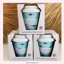 Load image into Gallery viewer, Chai Baby Babyccino & Fluffy Cup - Silly Shark