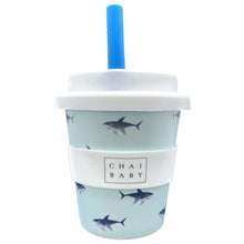 Load image into Gallery viewer, Chai Baby Babyccino & Fluffy Cup - Silly Shark