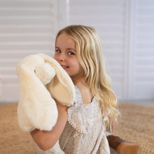 Load image into Gallery viewer, Lily & George Flopsy Bunny Soft Toy - Floral Sapphire