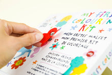 Load image into Gallery viewer, Haku Yoka My First Colouring Kit - Unicorn Friends