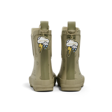 Load image into Gallery viewer, Pretty Brave Puddle Boot - Sage Smiley