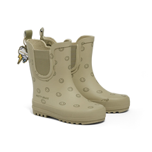 Load image into Gallery viewer, Pretty Brave Puddle Boot - Sage Smiley