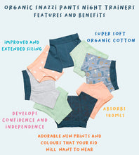 Load image into Gallery viewer, Snazzipants Organic Night Training Pants - Rock Star