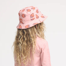 Load image into Gallery viewer, Crywolf Reversible Bucket Hat - Strawberry Splash