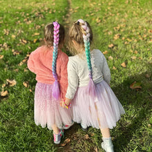 Load image into Gallery viewer, The Neon Mermaid - Vanilla Strawberry Shake - Straight Ponytail