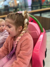 Load image into Gallery viewer, The Neon Mermaid - Vanilla Strawberry Shake - Straight Ponytail