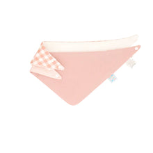 Load image into Gallery viewer, All4Ella Bandana Bibs 2pk – Reversible - Gingham Strawberry