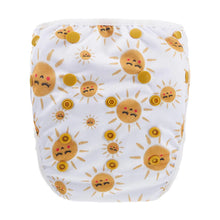 Load image into Gallery viewer, Bear &amp; Moo Swim Nappy - Smiling Suns
