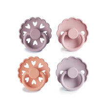 Load image into Gallery viewer, Frigg 4 Pack Edition Latex Pacifiers - Sunset Bliss