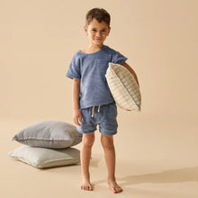 Load image into Gallery viewer, Wilson & Frenchy Organic Terry Tee - Deep Blue