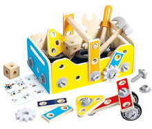 Load image into Gallery viewer, Hape Build-It Tool Box 83 pieces