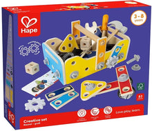 Load image into Gallery viewer, Hape Build-It Tool Box 83 pieces