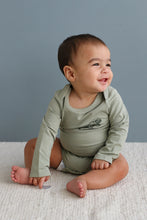 Load image into Gallery viewer, Burrow & Be Tuatara Long Sleeve Bodysuit