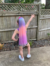 Load image into Gallery viewer, The Neon Mermaid - Unicorn Dreams - Straight Ponytail