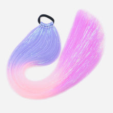 Load image into Gallery viewer, The Neon Mermaid - Unicorn Dreams - Straight Ponytail