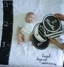 Load image into Gallery viewer, Lulujo Baby’s First Year Milestone Cards and Blanket Set - Loved Beyond Measure